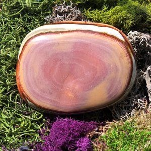 Polychrome Jasper Slice crystal gemstone